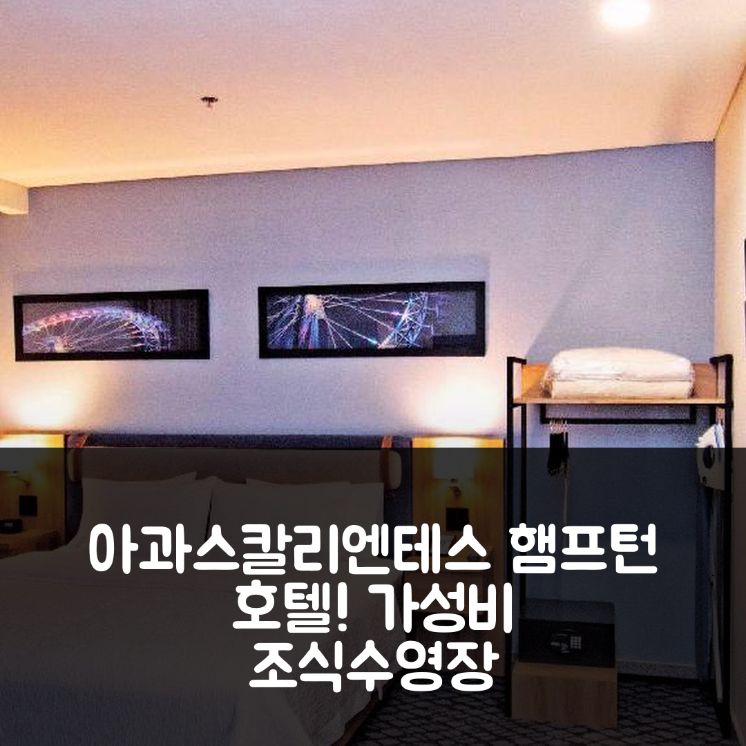 아과스칼리엔테스 숙소 여행 호텔 추천 햄프턴 바이 힐튼 다운타운 | 가성비 좋은 조식과 수영장 정보 5가지