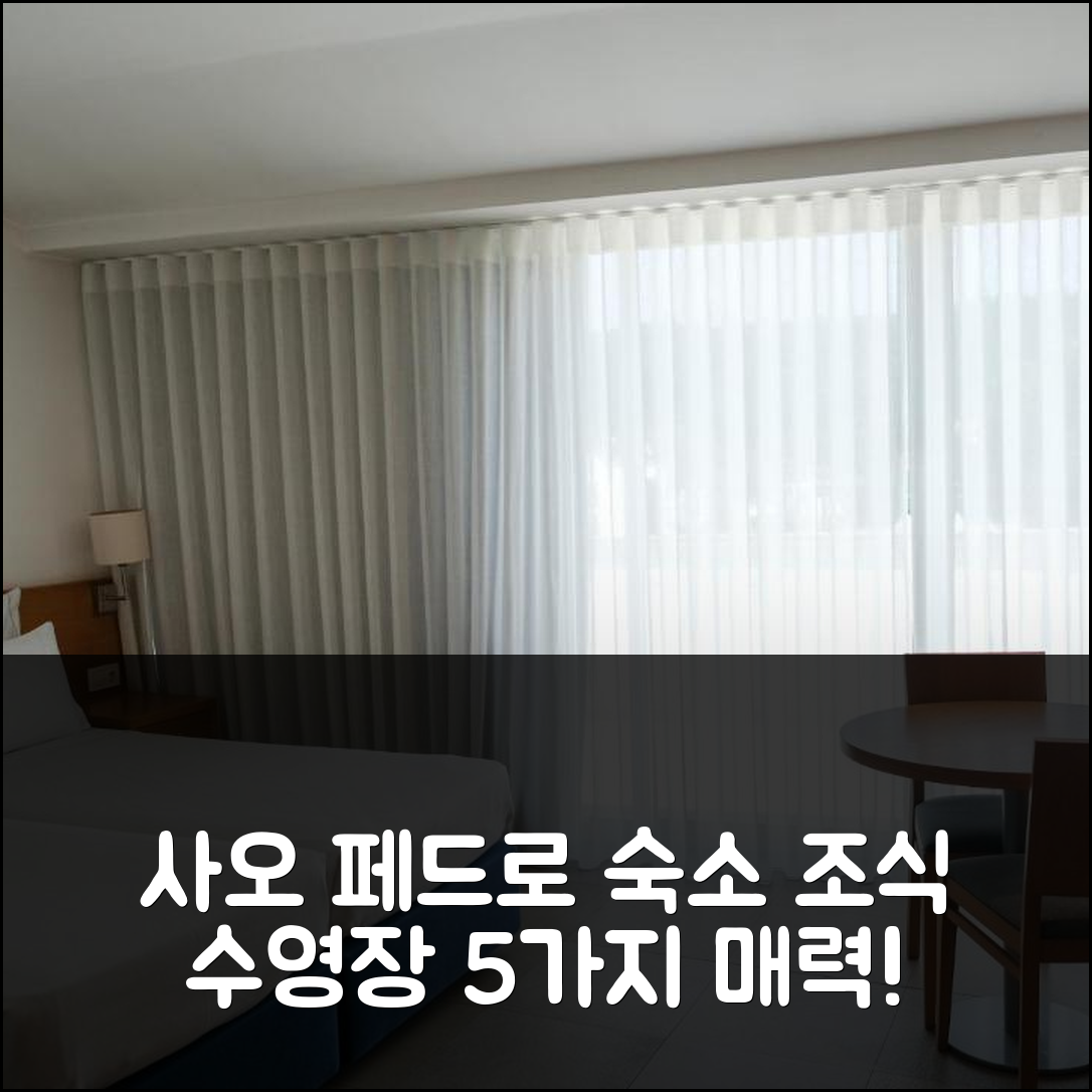 사오 페드로 도 술 숙소 여행 비앤비 보우가 | 조식과 수영장으로 즐기는 5가지 매력