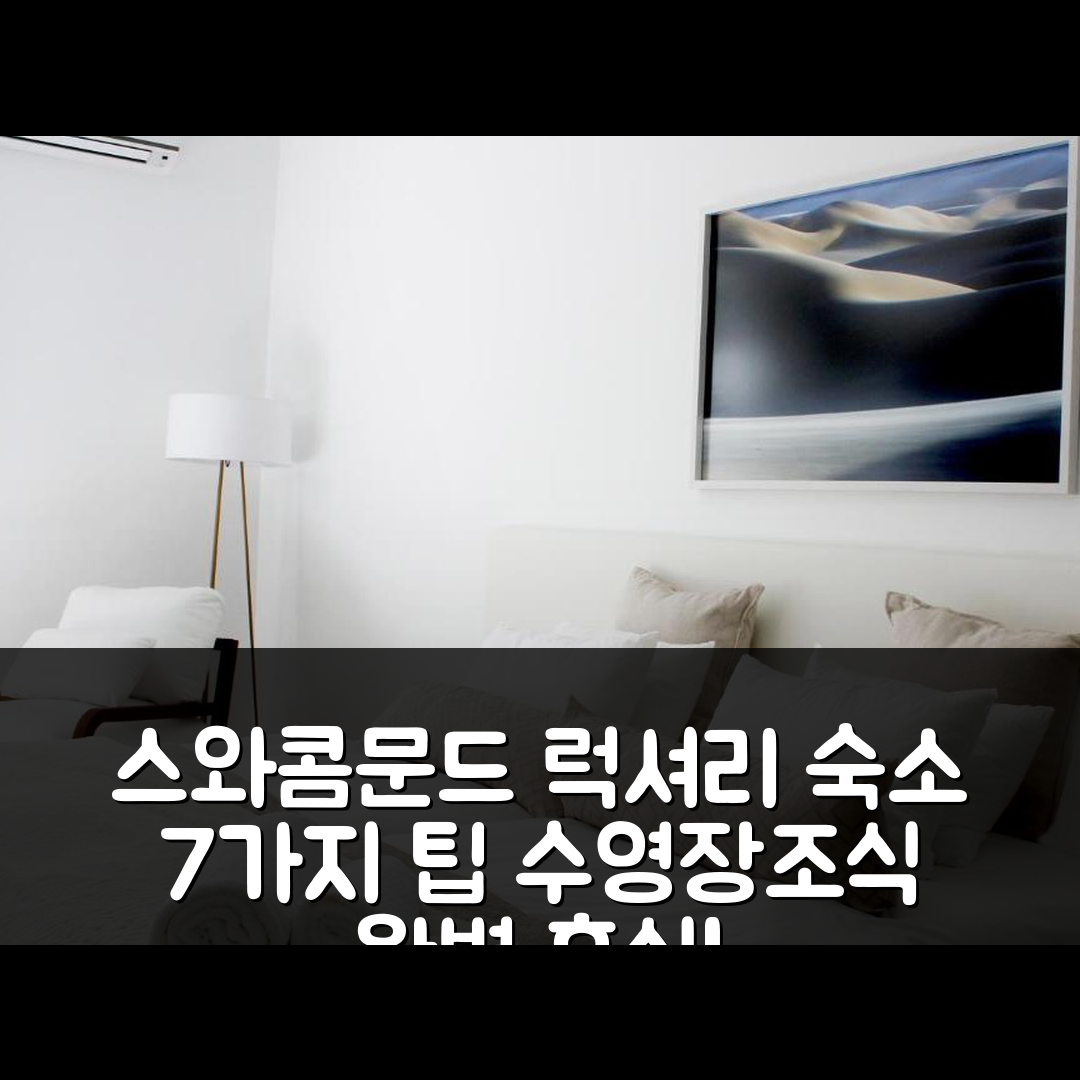 스바코프문트 숙소 여행 호텔 추천 스와콤문드 럭셔리 스위트 | 5성급 조식과 수영장으로 즐기는 완벽한 휴식 7가지 팁