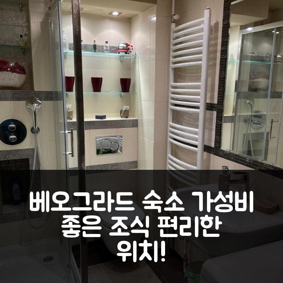 베오그라드 숙소 여행 호텔 추천 아파트 리랴나 | 편리한 위치와 가성비 좋은 조식 5가지